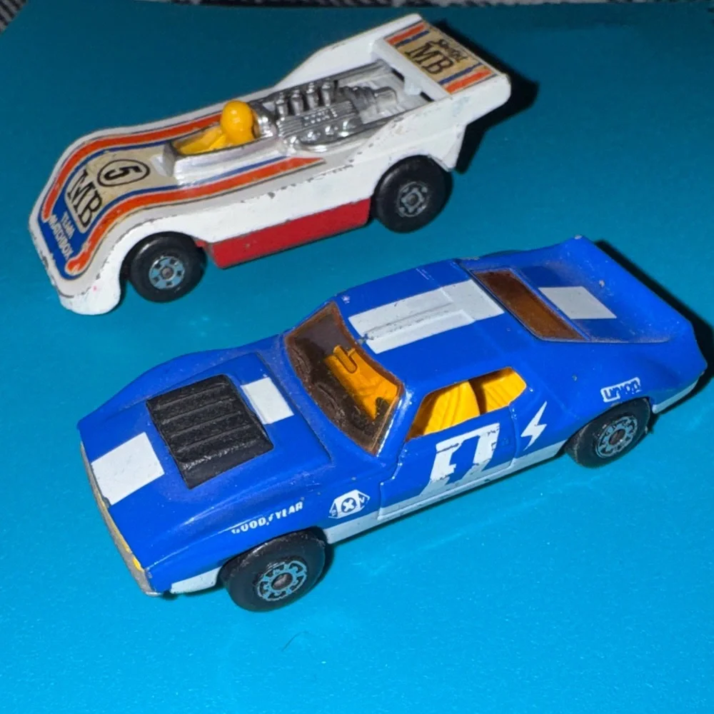 VTG Matchbox 1970s Race Car set of 5 RARE! Vintage Collectible 70s Die-Cast